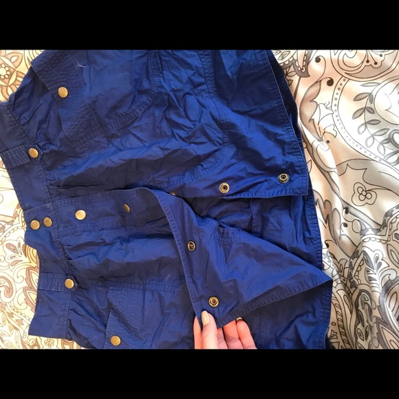 Vintage navy blue skirt - Picture 3 of 4